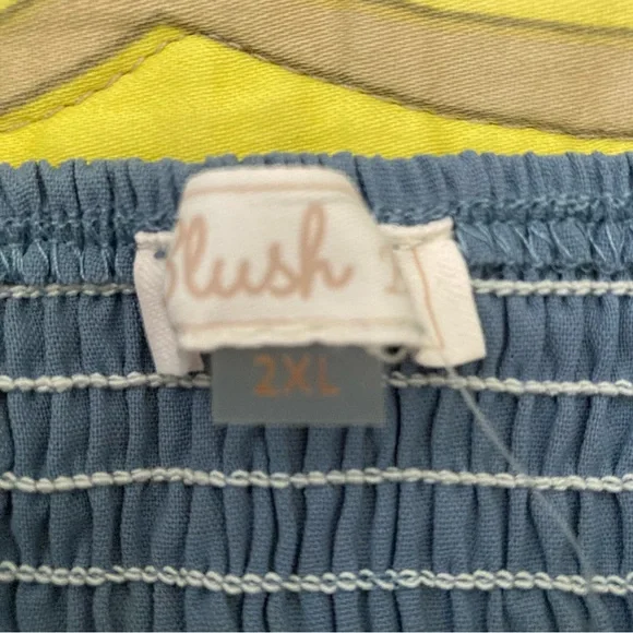 Blush Smocked Tie Knot Mini Dress | NWT - Picture 11 of 11